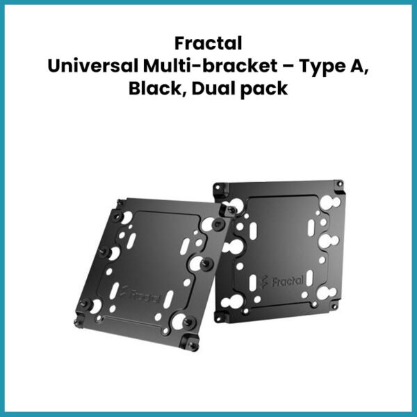Universal-Multi-bracket-Type-A-Black-Dual-pack