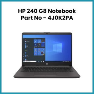 HP 240 G8 Notebook Part No - 4J0K2PA